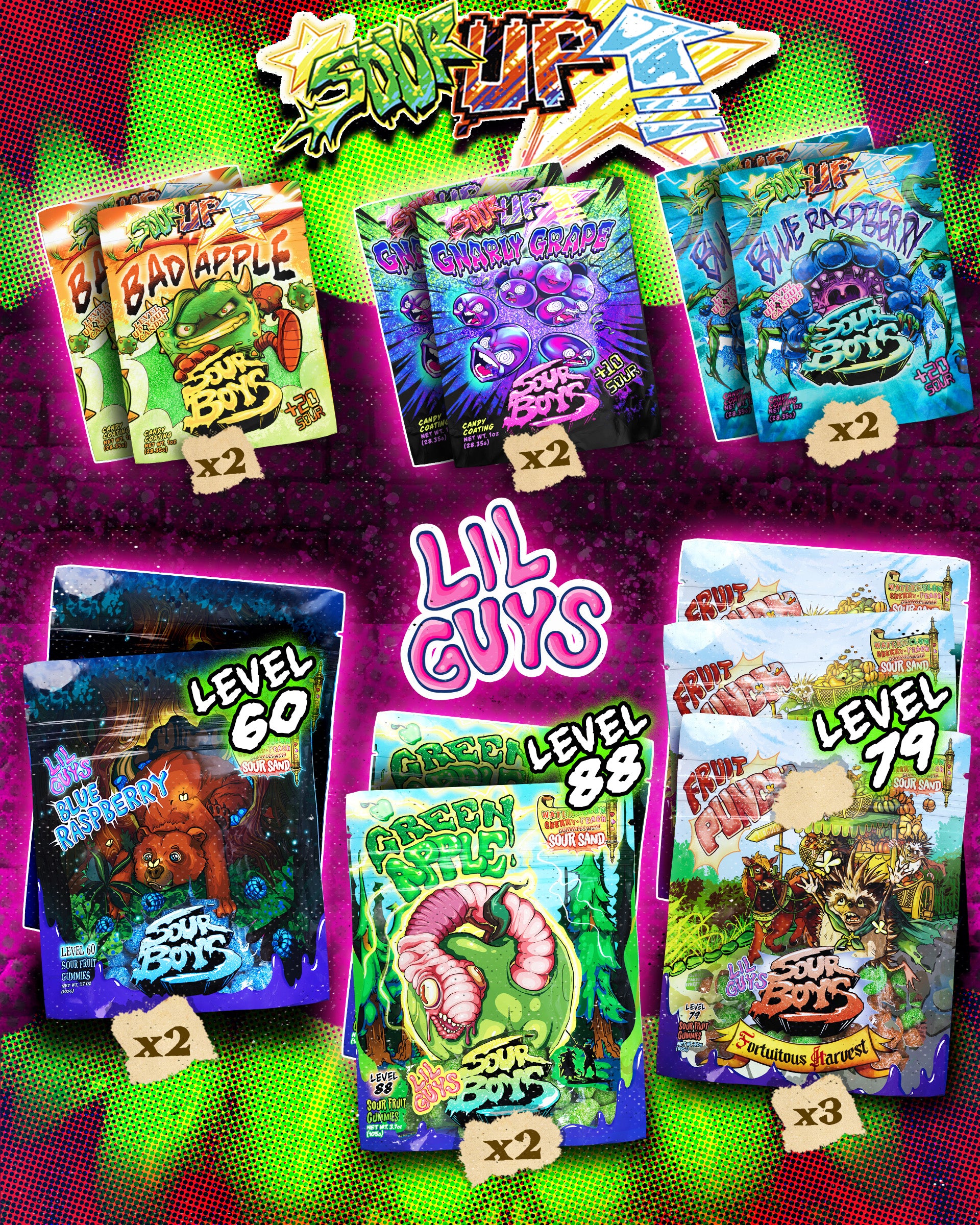SourBoys LOCKJAW Bundle