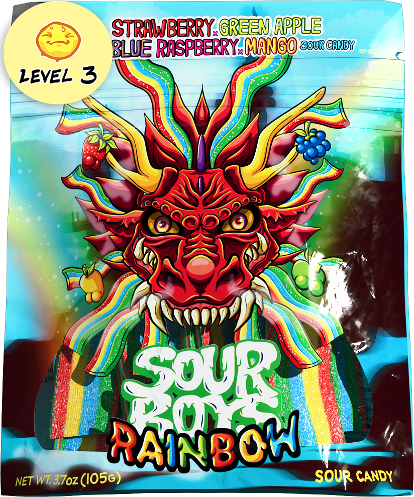 Rainbow Sour Belts
