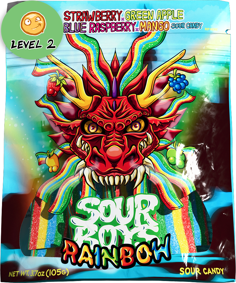 Rainbow Sour Belts