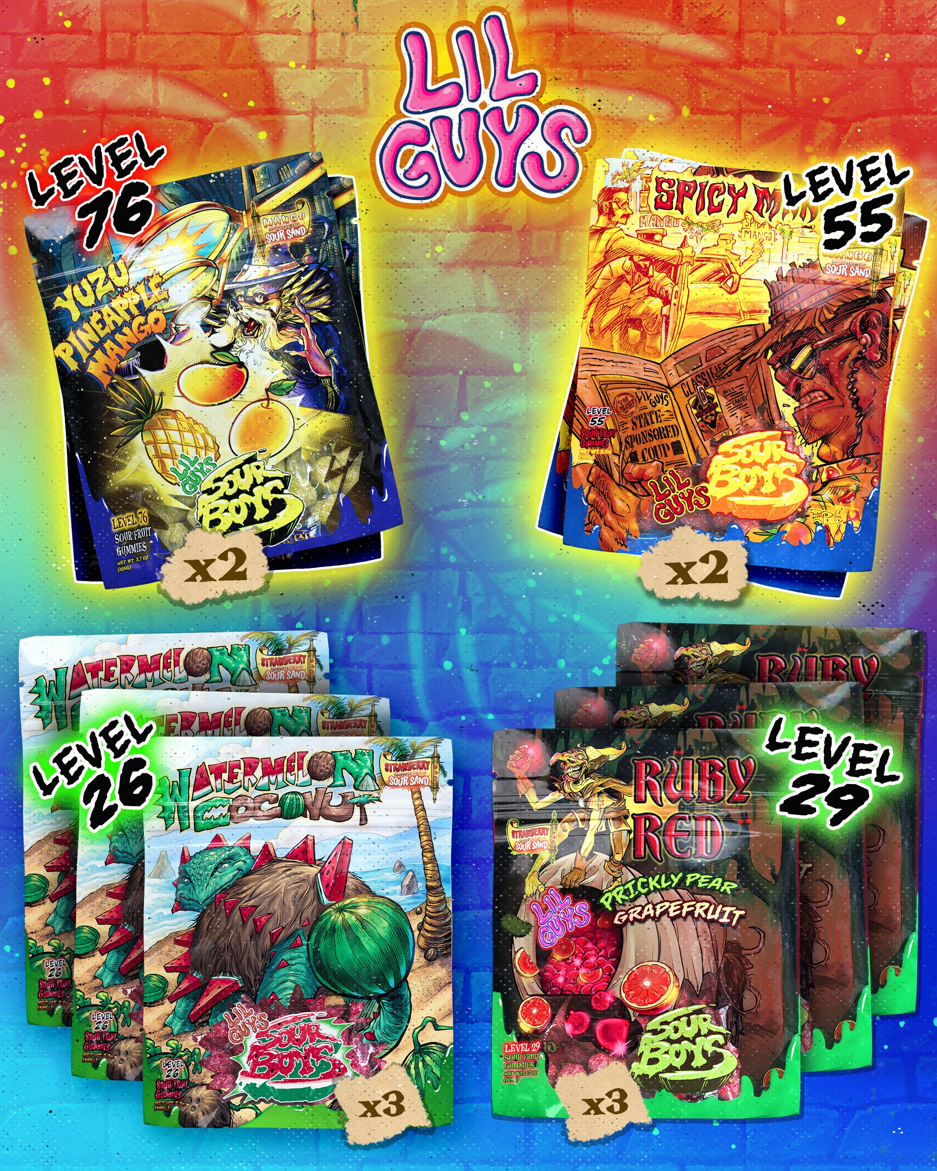 SourBoys The Tropic Thunder Bundle