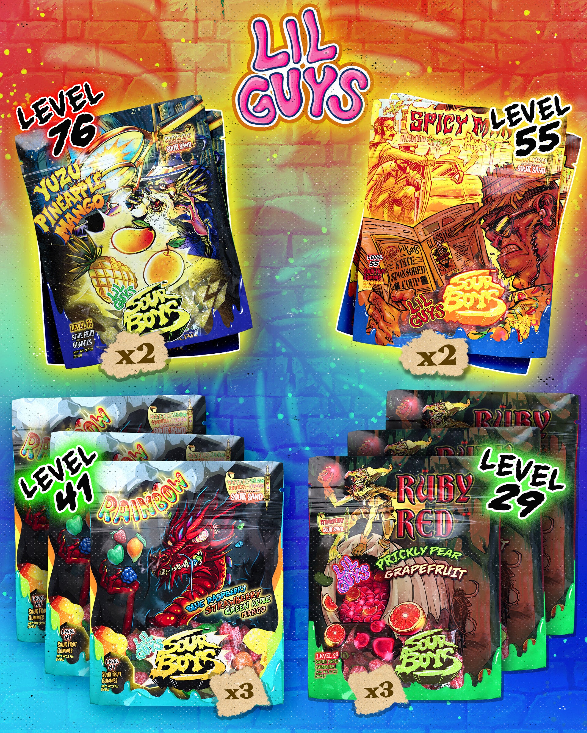 SourBoys The Tropic Thunder Bundle