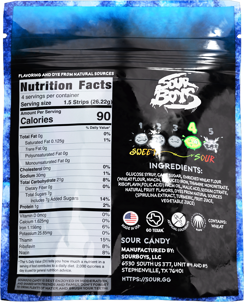 GloboFruit Sour Belts