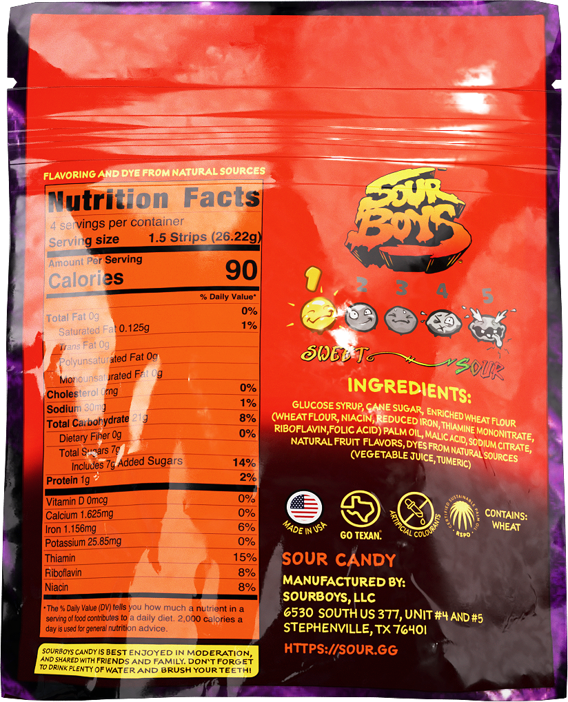 Holiday Pie Sour Belts