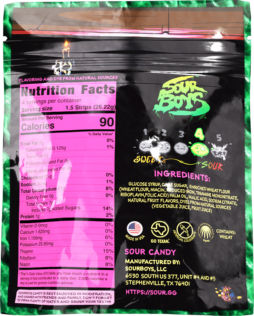 Pink Potion Sour Belts