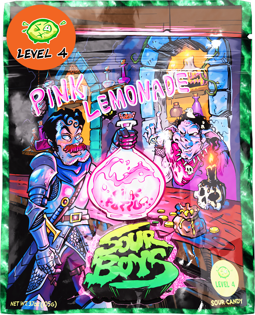 Pink Potion Sour Belts