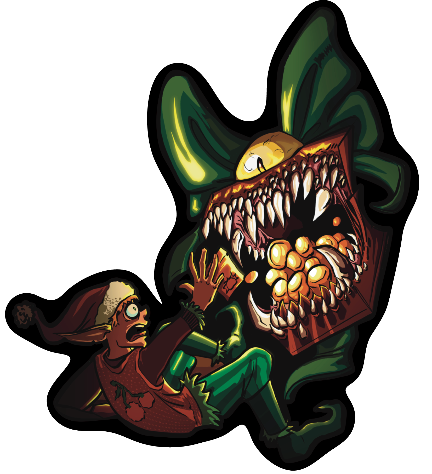 Silent Night Sticker