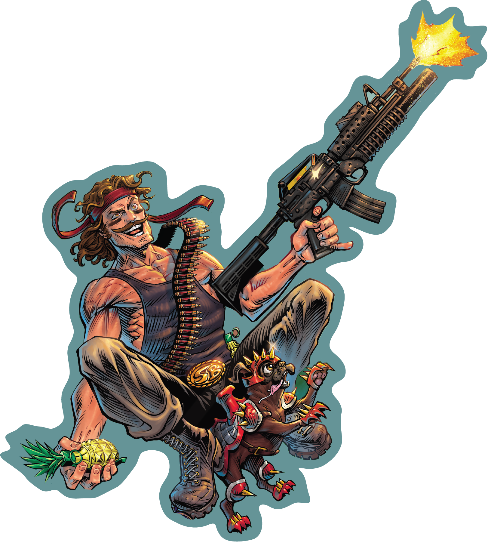 Sunshine Slap Sticker