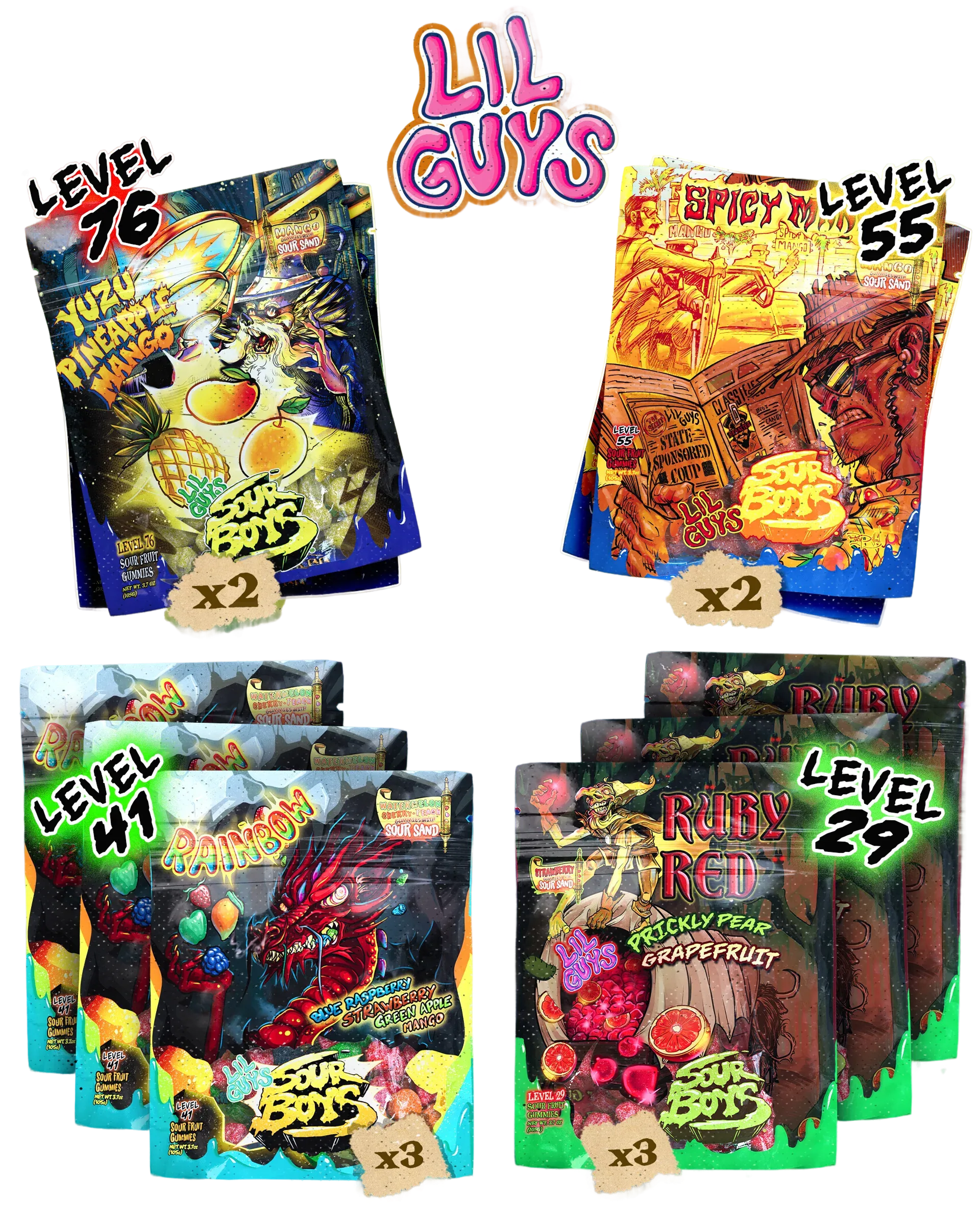 SourBoys The Tropic Thunder Bundle