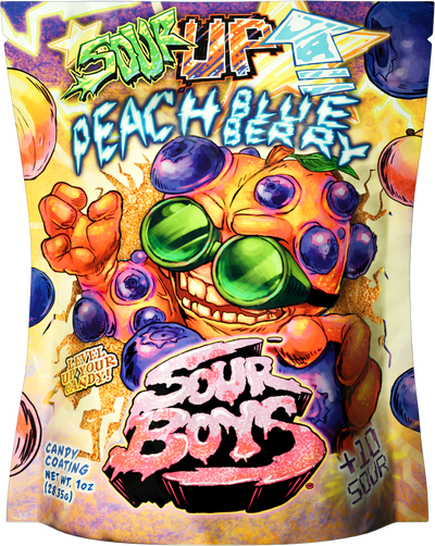 Peach Blueberry SourUp! Sour Powder