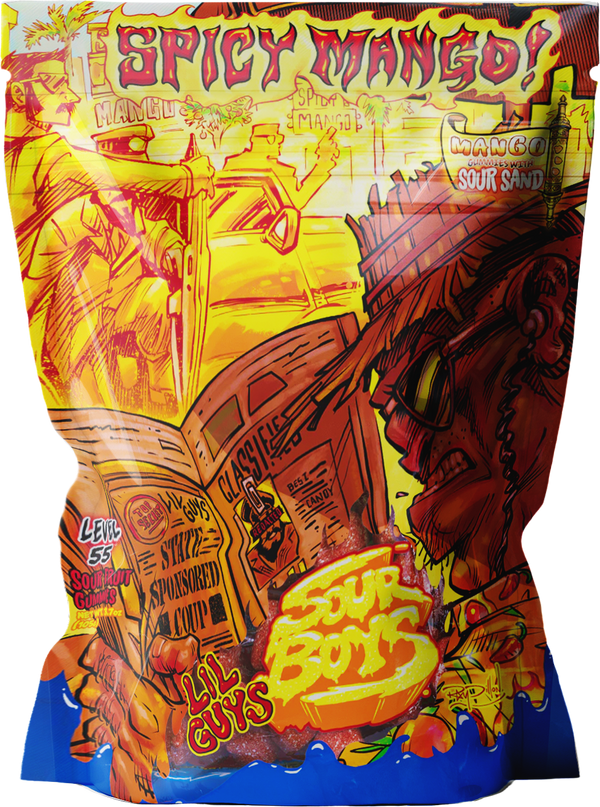 Spicy Mango Sour Gummies