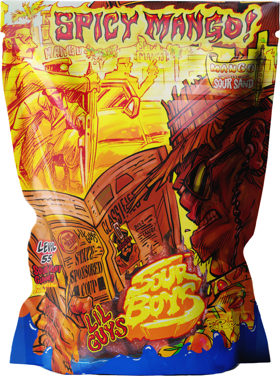 Spicy Mango Sour Gummies