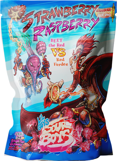Strawberry Raspberry Sour Gummies