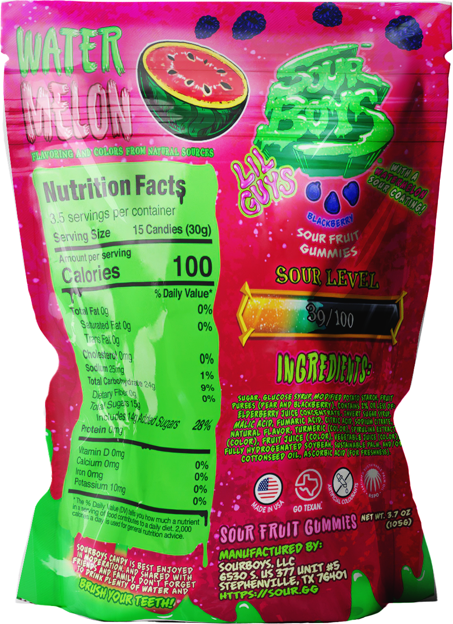 Watermelon Sour Gummies