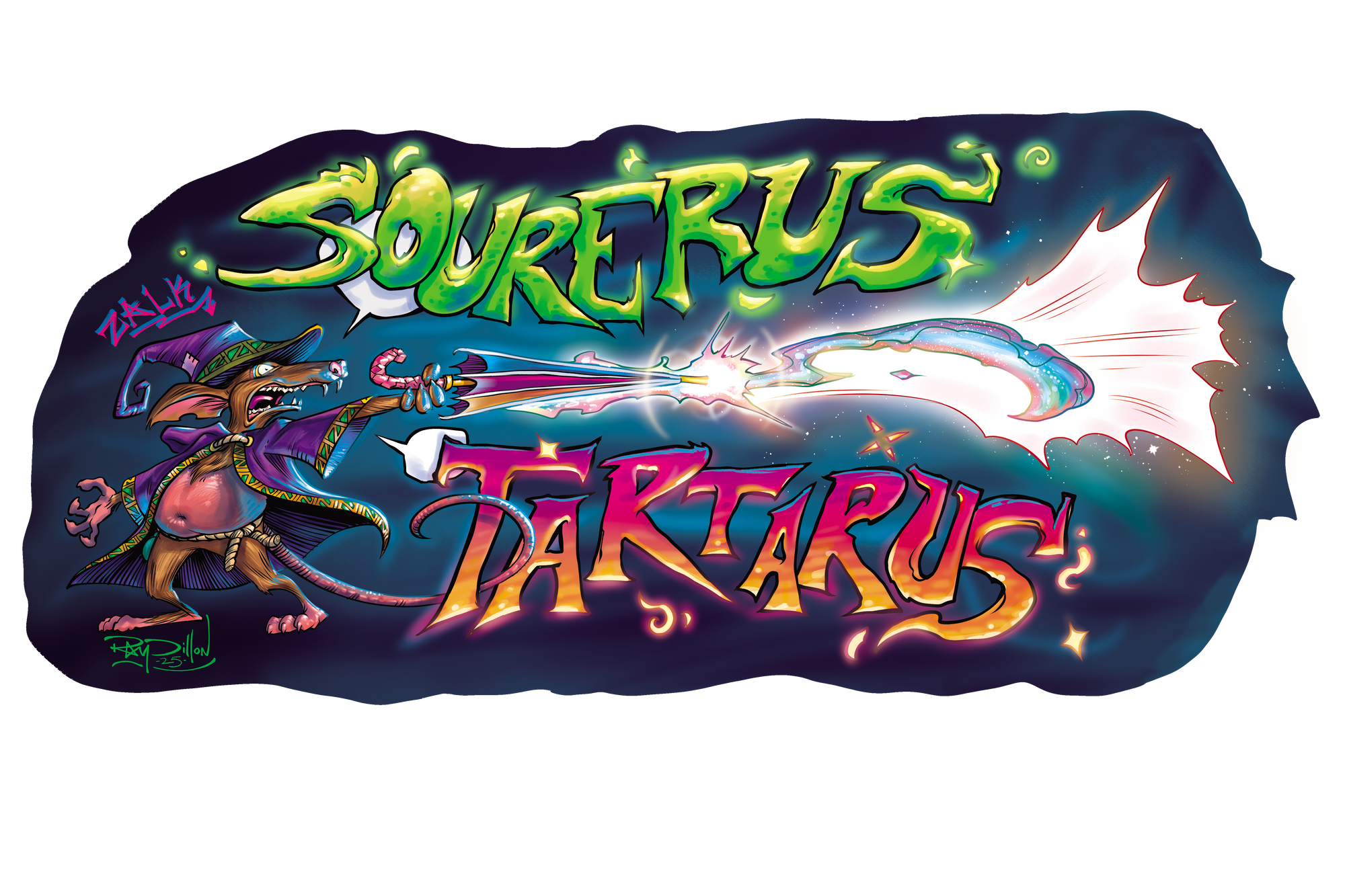 Sourerus Tartarus Sticker