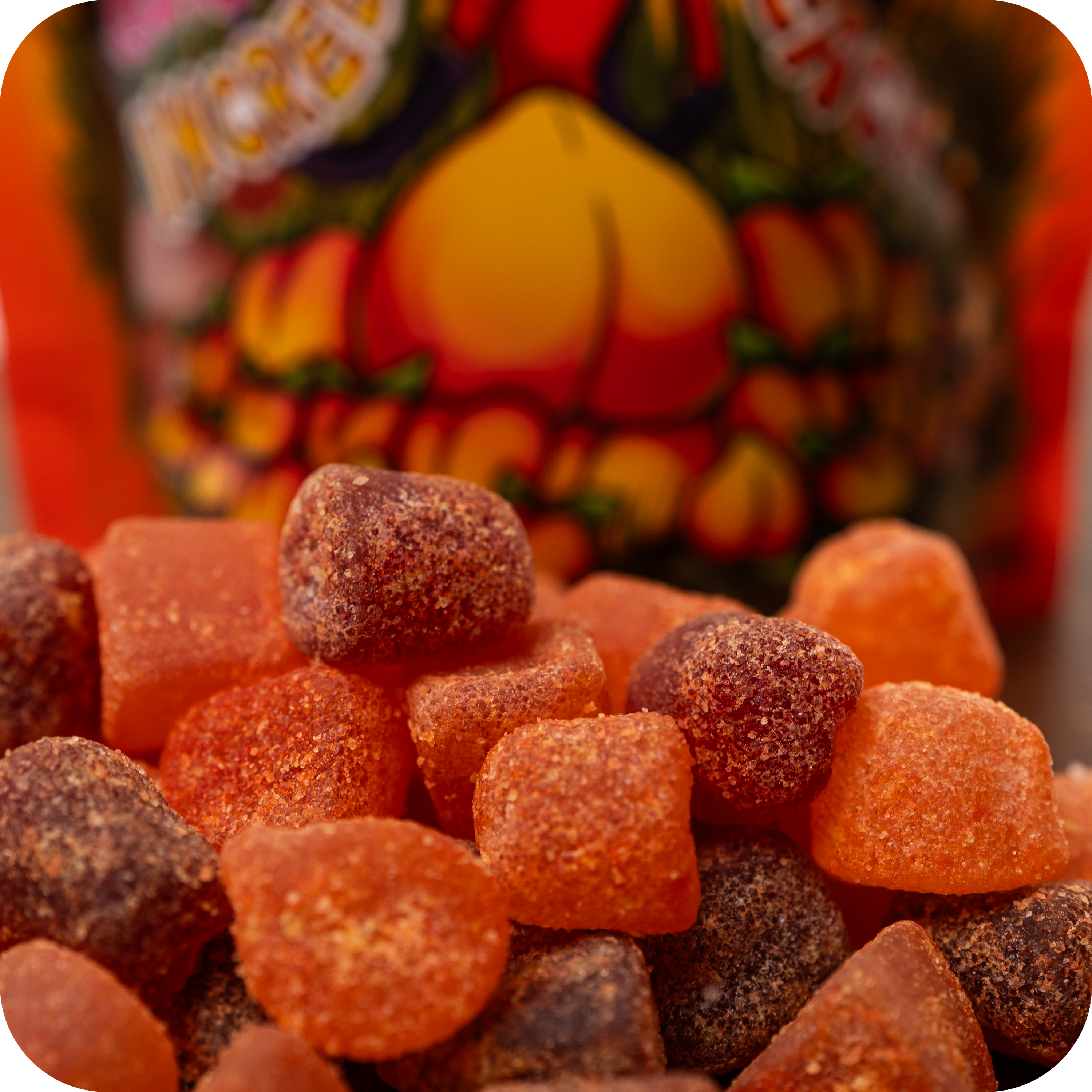 Incredible Peach Sour Gummies