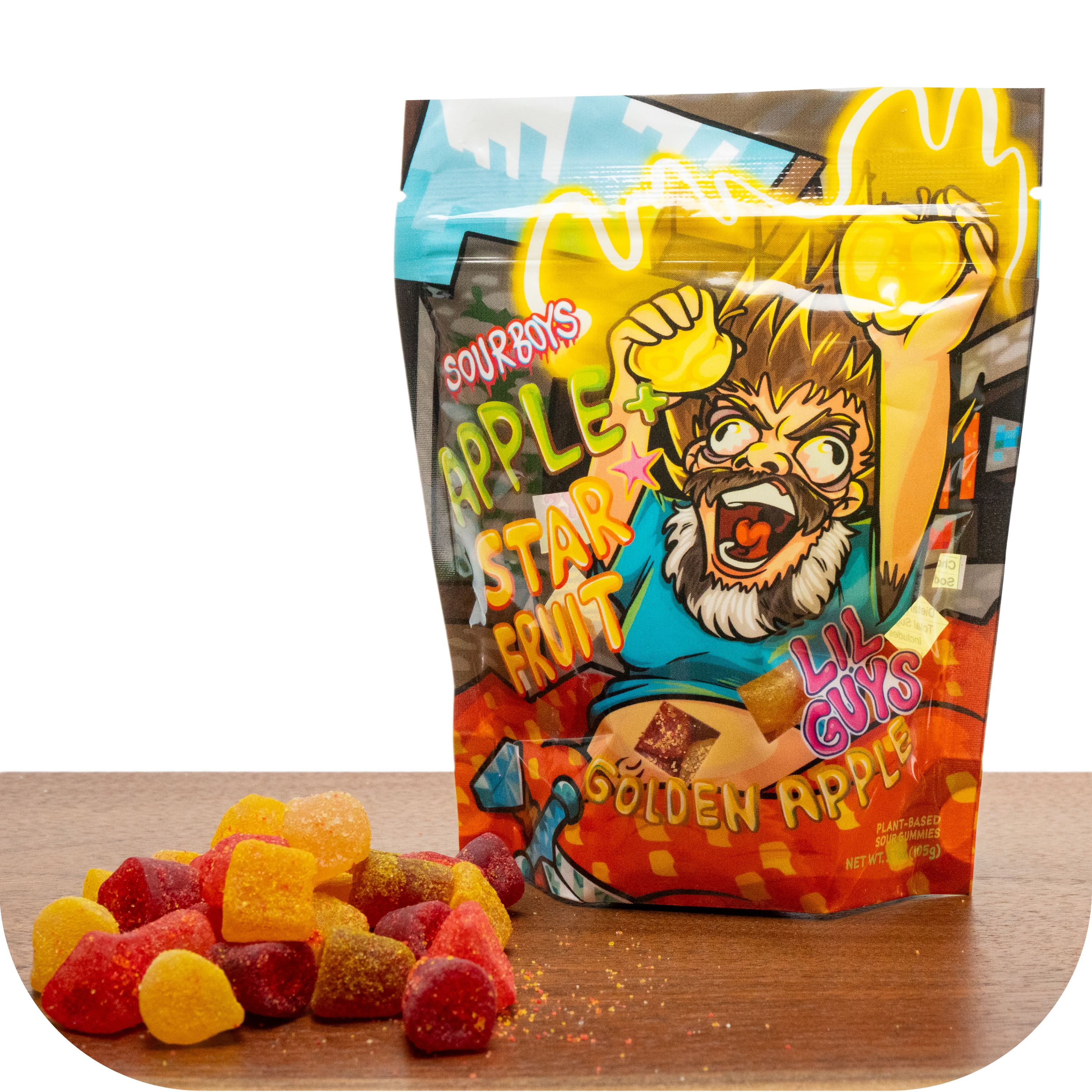 Golden Apple Sour Gummies