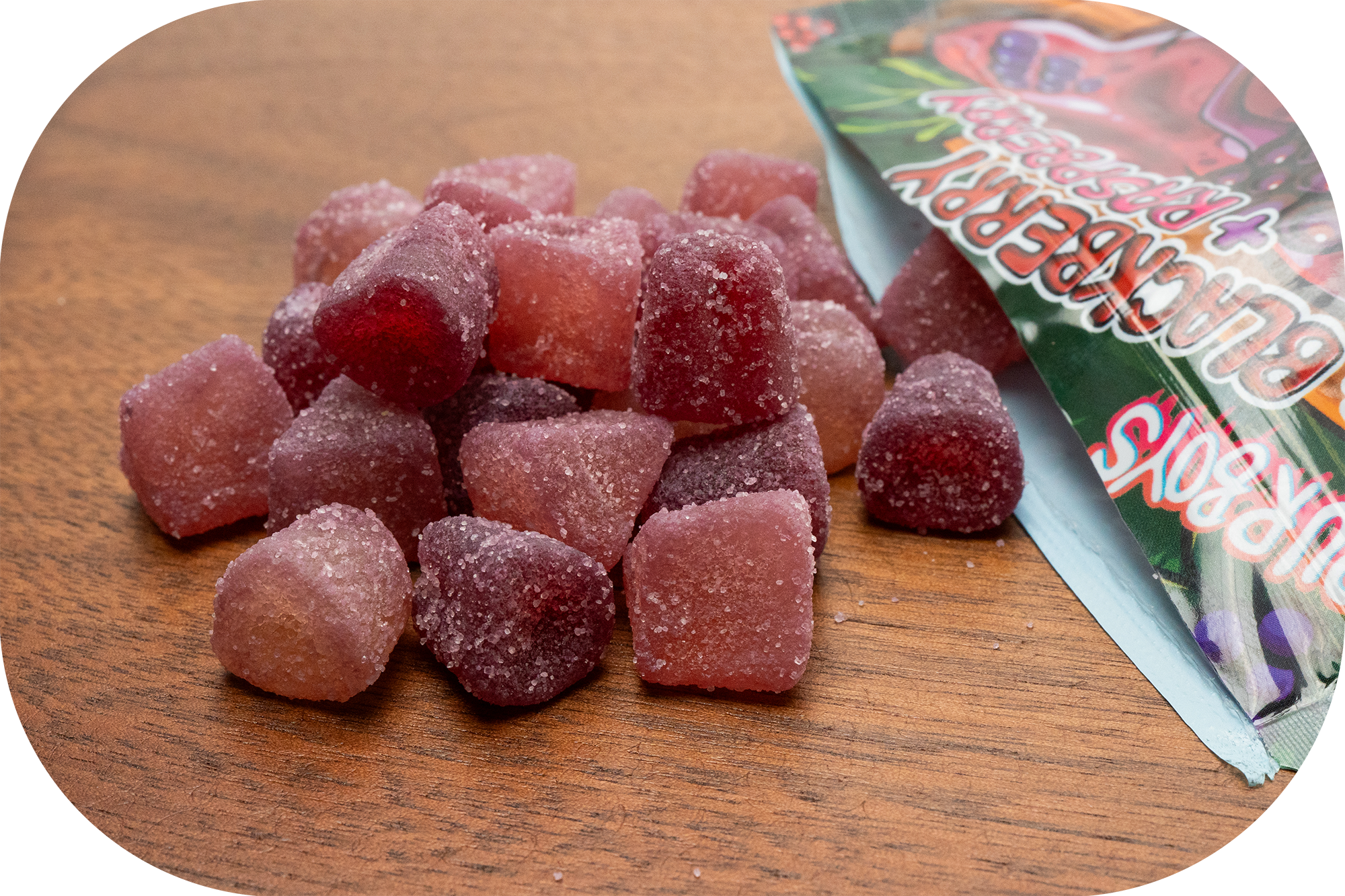 Acai Blackberry-Raspberry Sour Gummies